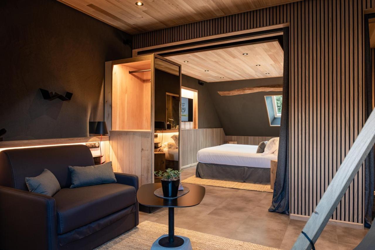 Le Studio Des Pres Verts Suite Design Avec Jacuzzi Privatif Jouey المظهر الخارجي الصورة